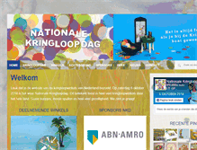 Tablet Screenshot of kringloopdag.nl